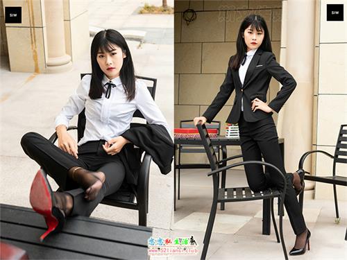 [SIW斯文传媒]14 霸道总裁黑色西装三件套 – 龙哥【65P/50M】