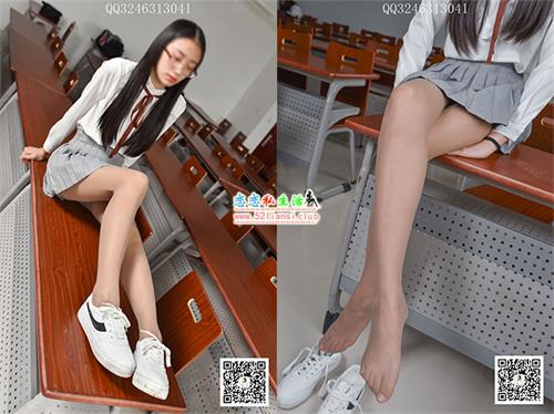 大生模拍-N084-轩轩-教室里的高挑学妹（有视频）【80P+1V/366M】