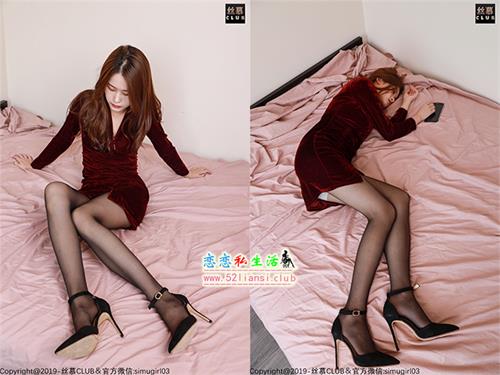 [丝慕写真] SM030 模特：琳琳《琳的黑丝之花》【81P/149M】