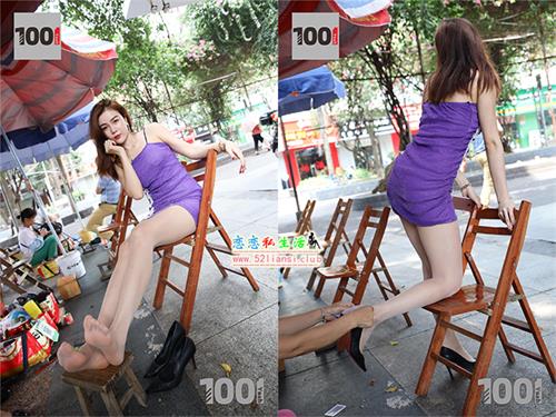 [IESS异思趣向] 1001夜丝事 09模特：Lucy 《擦鞋2》【99P/162M】