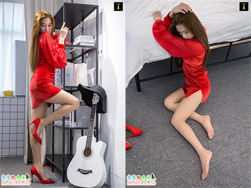 [IESS异思趣向] 丝享家708：羽西-红纱的美艳 [97P]