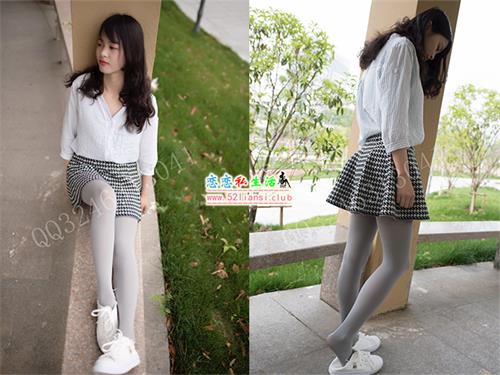 大生模拍-N059-晶晶-第一次尝试厚灰丝【44P/177M】