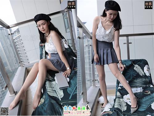 [丝慕写真] SM053 模特：恬恬《恬恬的百褶裙》【64P/38M】