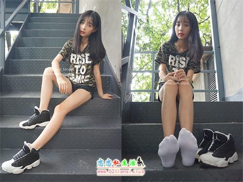 [Student_Model] 编号30-小龙猫 迷彩上衣与白嫩脚丫的完美结合【40P/47M】