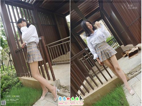 妖精视觉191-冬冬-水晶凉拖【69P/91M】