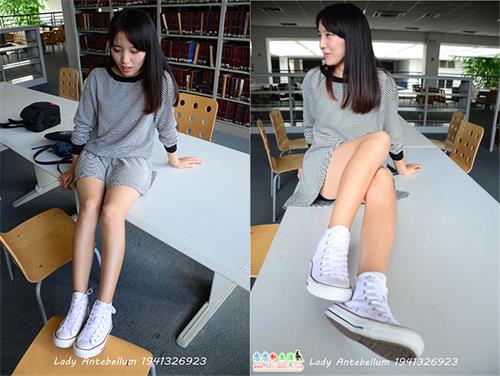 [战前女神] 恋足美腿棉袜女神级摄影套图 027【74P/92M】