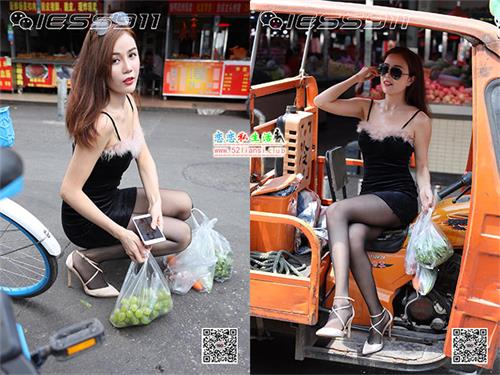 [IESS异思趣向] 1001夜丝事 06模特：Lucy 《买菜3》【80P/135M】