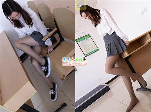 [山茶摄影ISS]79-Baby的教室灰丝【79P/42M】