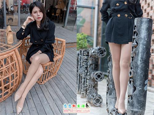 [SSA丝社] 024 高冷混血女王芷沫肉丝街拍【99P/105M】