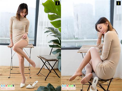 [IESS异思趣向] 丝享家691：秋秋的毛绒高跟 [92P]