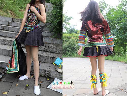 大西瓜爱牙膏-2019 10X活动模特2 民族服装长丝【166P/1G】