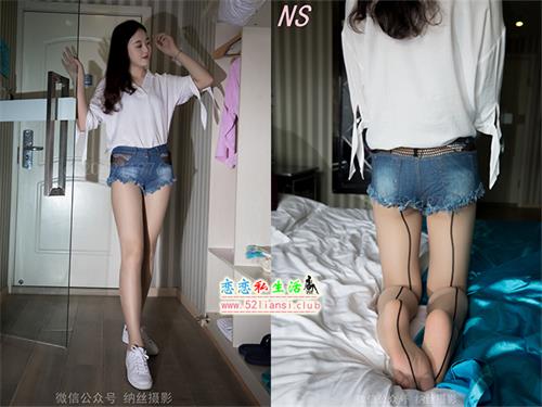 纳丝摄影-NO.143 夜蓉 热裤小白鞋【90P/854M】