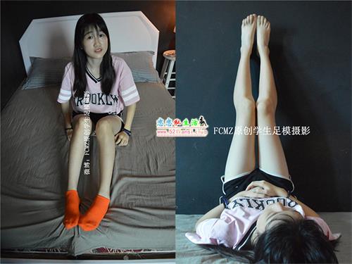 [FCMZ学生足模]A15-苗苗第二套（带视频）【250P+2V/164M】