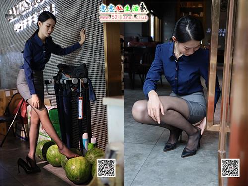 [IESS异思趣向] 1001夜丝事 15模特：腿腿《餐厅的服务员2》【96P/118M】