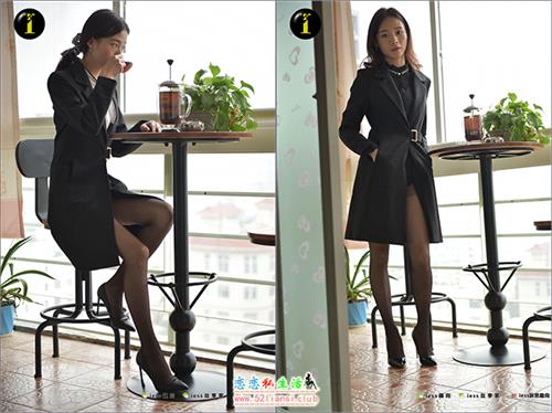 [IESS异思趣向] 普惠集 044《小六 风衣下的黑丝1》【98P/88M】