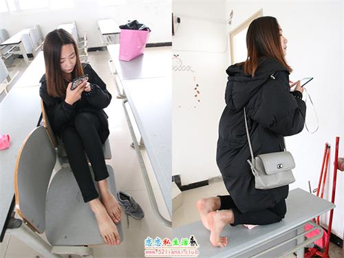 大西瓜爱牙膏-S026 教室裸足(带视频)【156P+1V/957M】