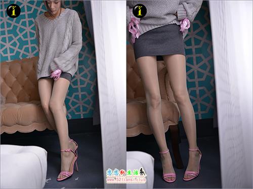 [IESS异思趣向] 普惠集 035《幸子 粉色绑带高跟鞋》【63P/73M】