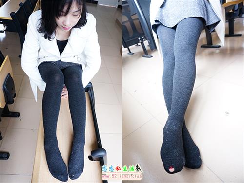 大西瓜爱牙膏-S013 黑丝白鞋少女【116P/455M】