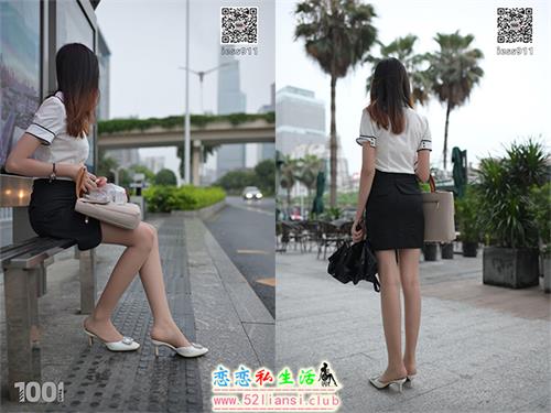 [IESS异思趣向] 1001夜丝事 16模特：西瓜《等公交1》【99P/83M】