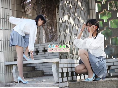 [奈丝]049-清纯呆萌的学妹-小橙子（无水印）【56P/486M】