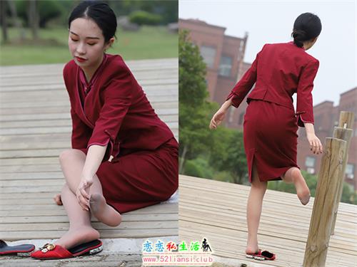 大西瓜爱牙膏-S036 广场制服肉丝【682P/2.26G】