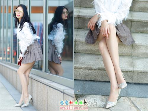 [奈丝]082-编织纹高跟鞋 – 小敏（无水印）【36P/119M】