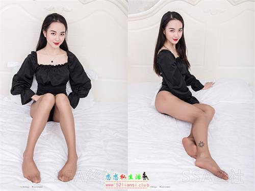 [SSA丝社] 076 淼淼私教动作示范咖啡丝【99P/109M】