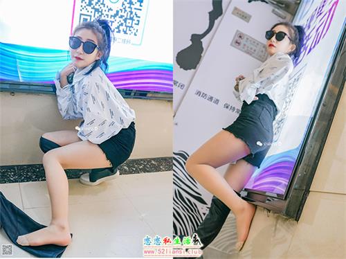 [SIEE丝意] No.270 婷婷 长筒靴配肤色丝，小性感【48P/158M】