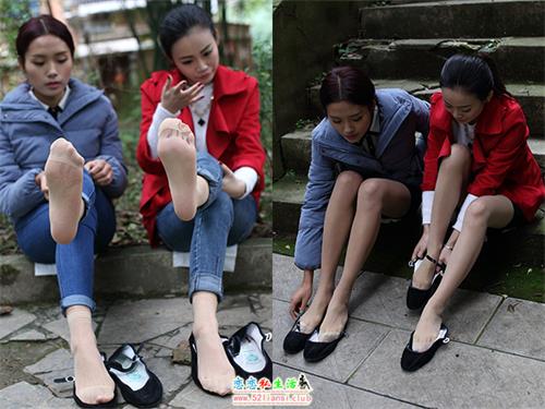 大西瓜爱牙膏-S017 婷婷双人丝摄【139P/1.31G】