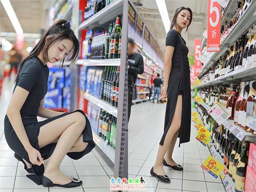 [丝慕写真] SM123 模特：诗晴《逛超市》【63P/64M】
