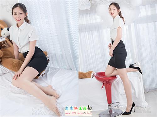 [SSA丝社] 087 甜美前台的肉丝职业装【99P/64M】