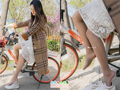 [SIEE丝意] No.273 薇薇学姐 单车上的丝袜【42P/155M】