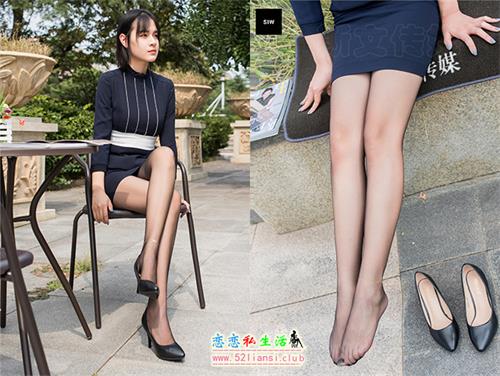 [SIW斯文传媒]53 脚尖完全透明的黑丝 职业套装修身气质制服裙（思琪）【62P/70M】
