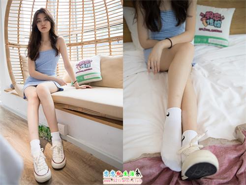 [物恋传媒] No.198 佳琪-帆布鞋与小白棉袜（带视频）【173P+1V/3.91G】