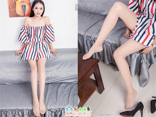 [SSA丝社] 048 女秘书兰兰沙发上的美腿肉丝特写【99P/128M】
