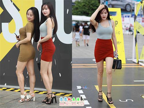 [魔镜街拍] 011 街拍红裙小姐姐【140P/103M】