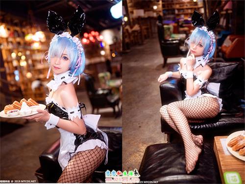 [喵糖映画] 悦美 SPL.002 雷姆兔女郎 蠢沫沫【41P/781M】