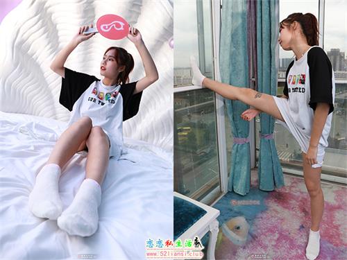 [MZSOCK]爱美足022 曼妮 白棉袜彩色趾甲盖儿【128P/30M】