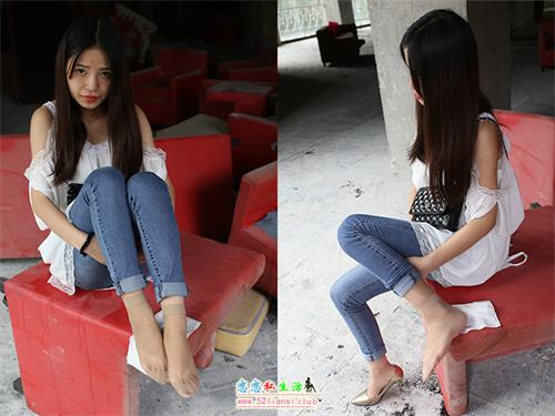 大西瓜爱牙膏-S050 旧楼牛仔裤短丝【134P/798M】