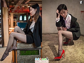 [IESS异思趣向] 丝享家750：秋秋《偏爱红色高跟鞋》【95P/35M】