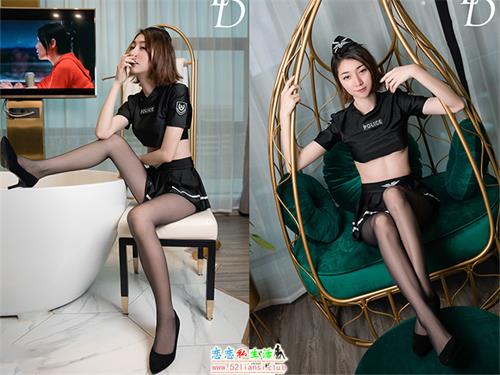 [LD零度摄影]第51期 糖糖 黑丝幻想【51P/137M】