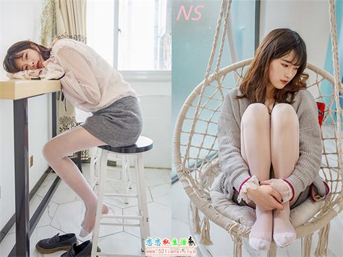 纳丝摄影-NO.191 王小瑞 很清新的白色丝袜呀【70P/540M】