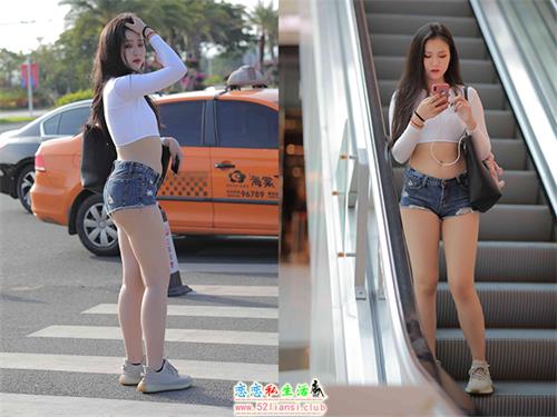 [魔镜街拍] 030 街拍牛仔热裤美女【137P/123M】