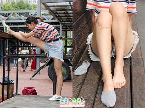 [MZSOCK]爱美足032 婷婷 灰色小船袜【131P/37M】