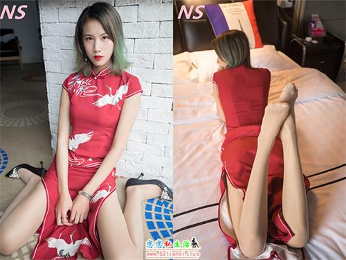 纳丝摄影-NO.180 张若若 旗袍丝袜【85P/551M】
