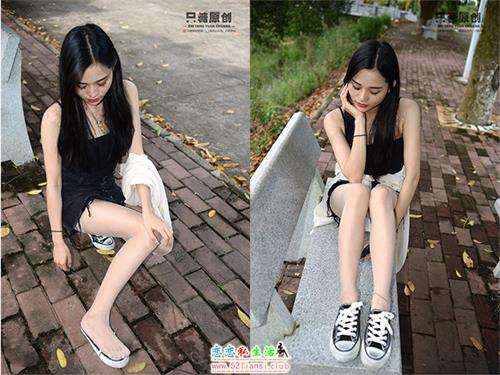 [只糖视觉]016期：文文-帆布鞋搭配肉丝【189P/455M】