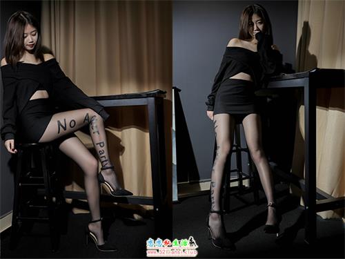 [丝慕写真] SM174 模特：米多《英文网红袜》【93P/78M】