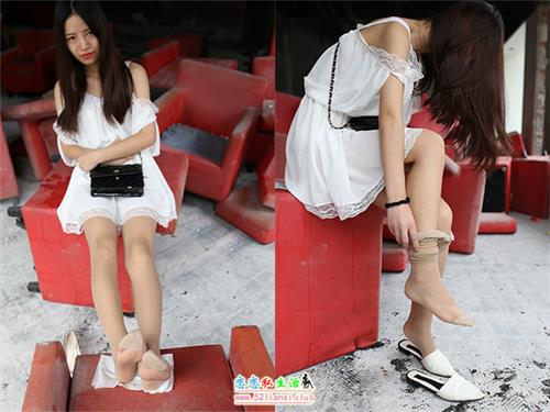 大西瓜爱牙膏-S049 旧楼纱裙肉丝（带视频）【367P+1V/2.2G】