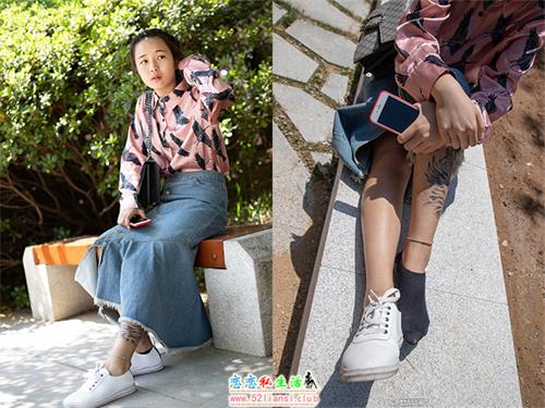 [MZSOCK]爱美足020 妹妹 小白鞋黑色短袜【135P/40M】