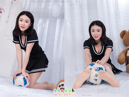 [SSA丝社] 078 云云 足球宝贝黑丝+肉丝的诱惑裸足【99P/91.2M】